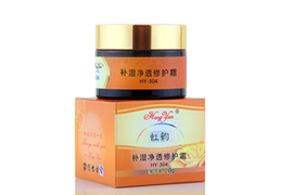 虹韵HY-304  补湿净透修护霜     虹韵补湿净透修护霜净含量：20g